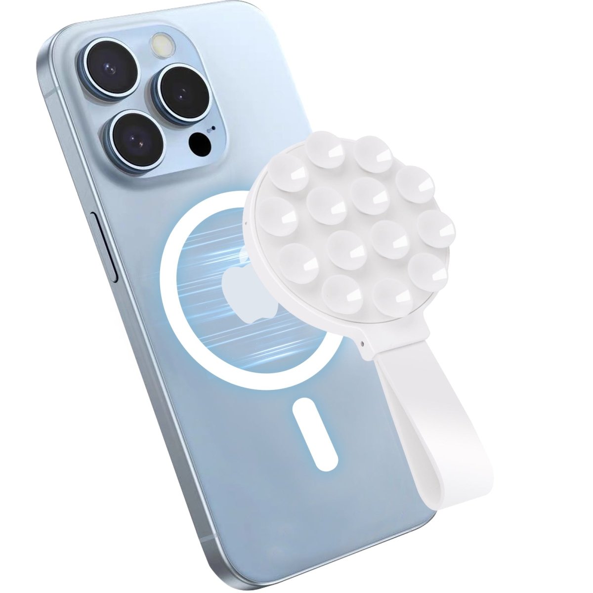 Mechrig Eco - friendly Silicone Suction Cup Magnetic Phone Holder - CAME - TV