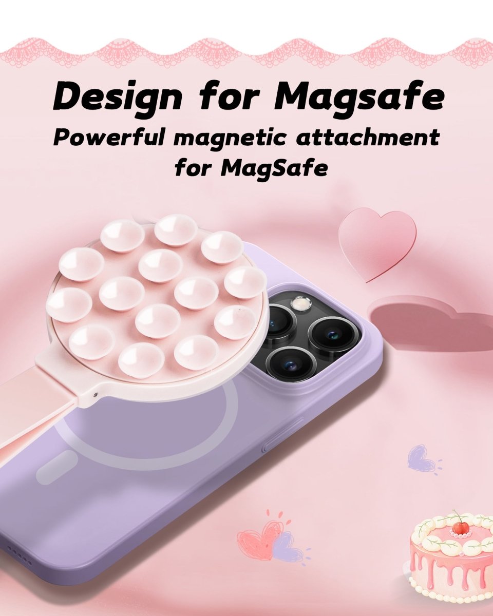 Mechrig Eco - friendly Silicone Suction Cup Magnetic Phone Holder - CAME - TV
