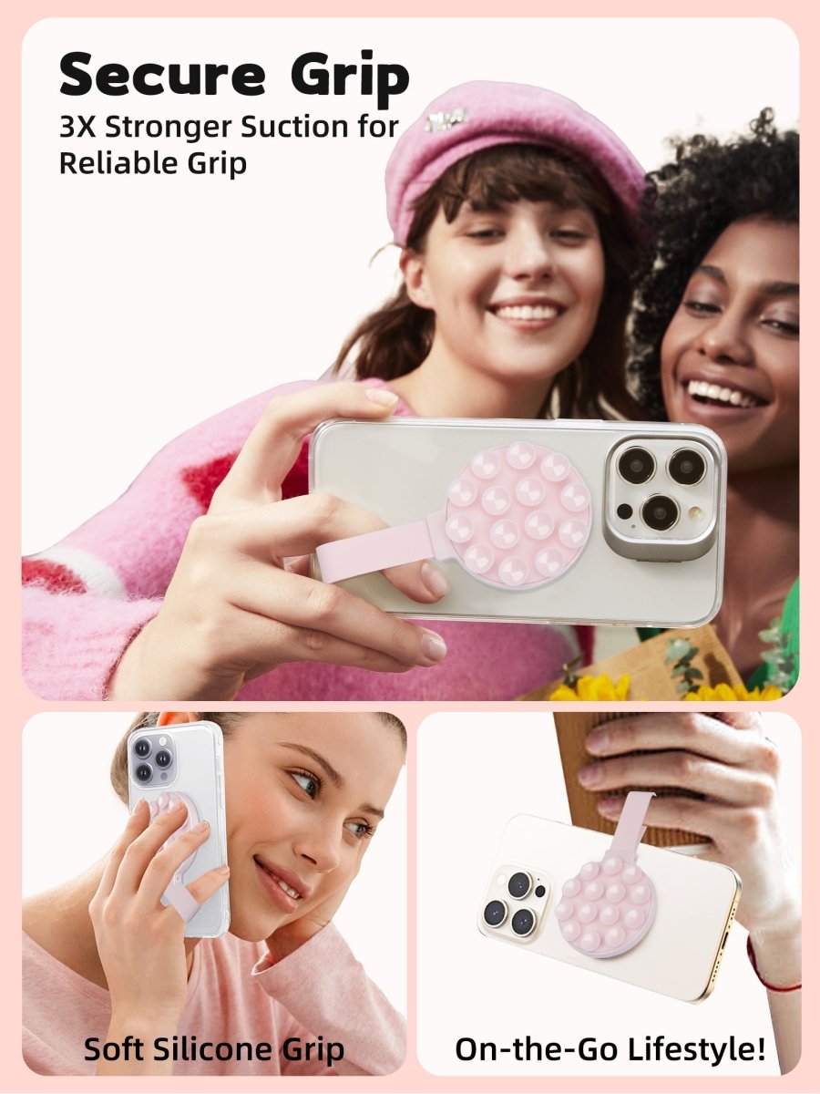 Mechrig Eco - friendly Silicone Suction Cup Magnetic Phone Holder - CAME - TV