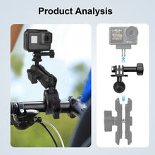 Mechrig Gopro Mount with T - Bar Screw Rods and 1