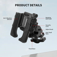 Mechrig Handlebar Quick Release Phone Mount with No - Camera Block Design - CAME - TV