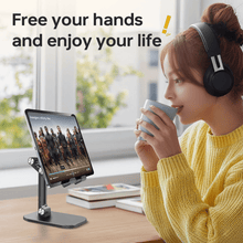 Mechrig Height - adjustable Folding Desktop Holder for Phone and iPad - CAME - TV