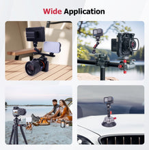 Mechrig Knob Adjustment Damping Tripod Head 1/4