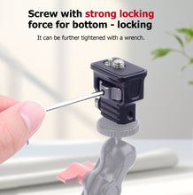 Mechrig Knob Adjustment Damping Tripod Head 1/4