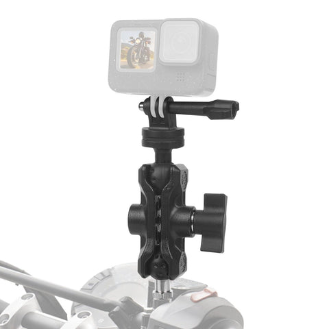Mechrig M6 Thread 360° Adjustable Motorcycle Mount for Action Camera - CAME - TV
