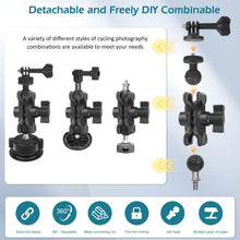 Mechrig M8 Thread 360° Adjustable Motorcycle Mount for Action Camera - CAME - TV