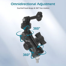 Mechrig M8 Thread 360° Adjustable Motorcycle Mount for Action Camera - CAME - TV