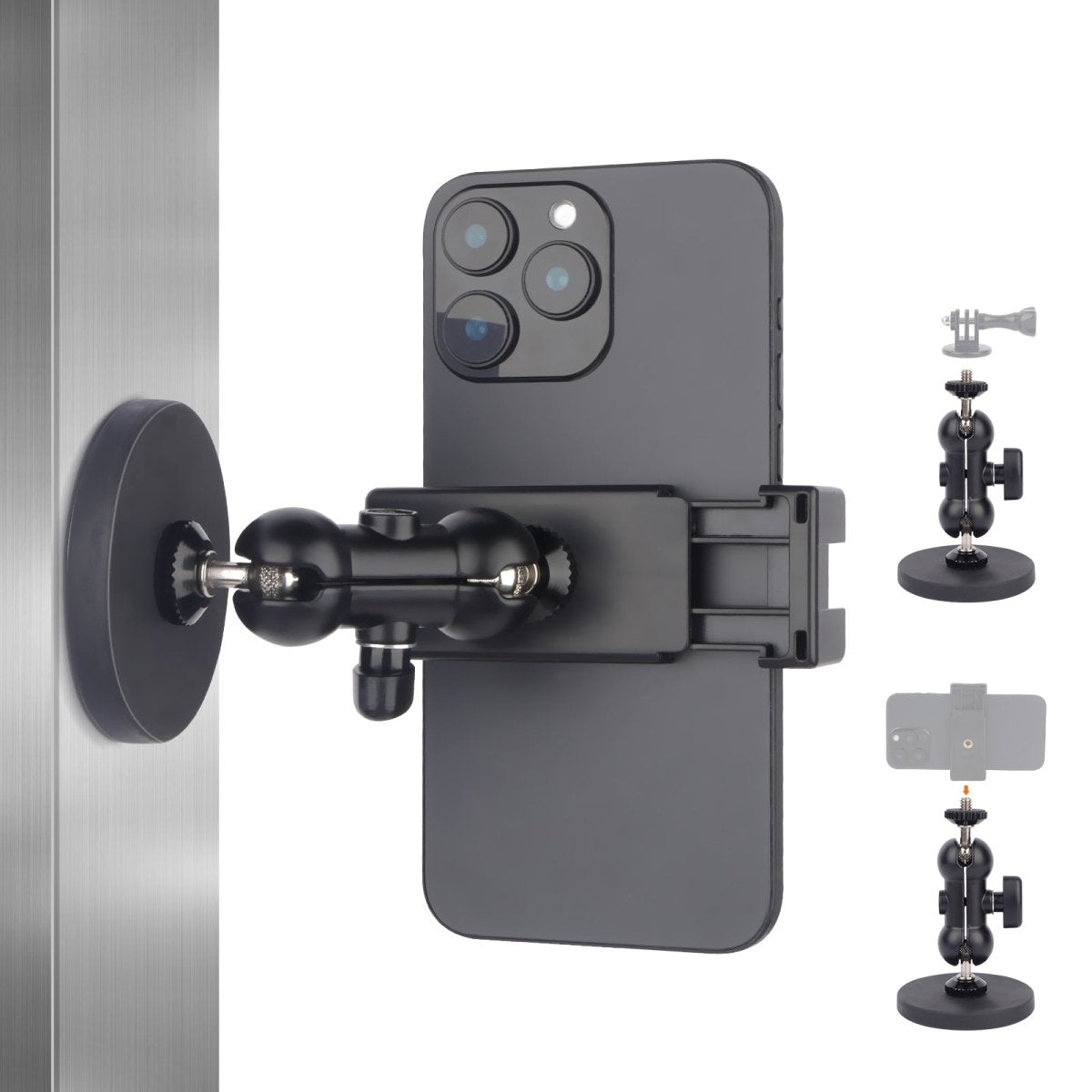 Mechrig Magnetic 360° Rotating Phone Holder with Universal Mount - CAME - TV
