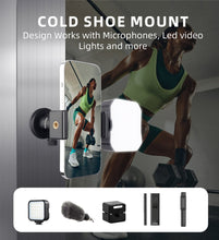 Mechrig Magnetic Base Mini Ball Head Cold Shoe Phone Holder Kit with Gopro Mount Converter - Black - CAME - TV