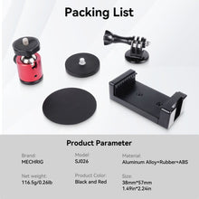 Mechrig Magnetic Camera Mount, Strong Magnetic Mount with 360° Rotation Ball Head, Security Camera Base Holder with 1/4 inch Thread for GoPro,DJI OSMO Action,Action Camera - CAME - TV