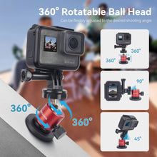 Mechrig Magnetic Camera Mount, Strong Magnetic Mount with 360° Rotation Ball Head, Security Camera Base Holder with 1/4 inch Thread for GoPro,DJI OSMO Action,Action Camera - CAME - TV