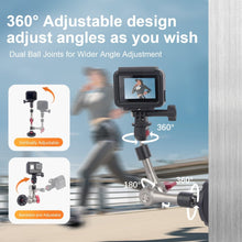 Mechrig Magnetic Mount Base Antitwisting Magic Arm with Gopro Mount for Action Camera - CAME - TV