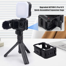 Mechrig Magnetic Quick - Release Cage for DJI Action 5/4/3 with Cold Shoe Mount - CAME - TV