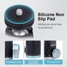 Mechrig Mini 360° Panoramic Ball Head with 1/4 Screw and Cold Shoe Mount - CAME - TV