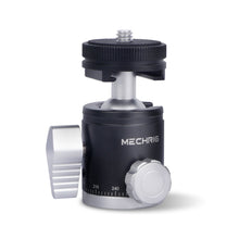 Mechrig Mini 360° Panoramic Ball Head with 1/4 Screw and Cold Shoe Mount - CAME - TV