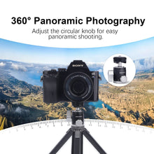 Mechrig Mini 360° Panoramic Ball Head with 1/4 Screw and Cold Shoe Mount - CAME - TV