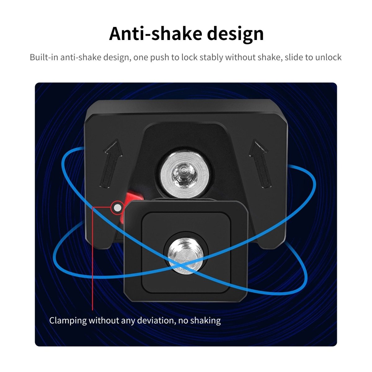 Mechrig Mini Quick Release Mount Adapter for Action Camera - CAME - TV