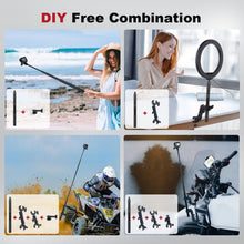Mechrig Motorcycle Action Camera Mount Combo – Extra Clamp, Ball Head & Telescopic Arm - CAME - TV