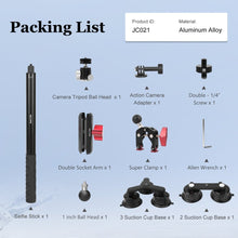 Mechrig Multi - functional 5 Suction Cups Car Camera Mount - CAME - TV