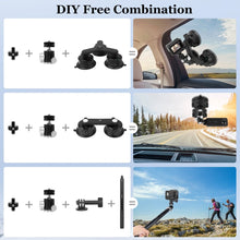 Mechrig Multi - functional 5 Suction Cups Car Camera Mount - CAME - TV