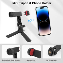 Mechrig Multi - Use Suction Cup Mount with Dual Ball Arm, GoPro Adapter, 360° Rotation Phone Holder and Mini Tripod - CAME - TV