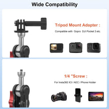 Mechrig Multi - Use Suction Cup Mount with Dual Ball Arm, GoPro Adapter, 360° Rotation Phone Holder and Mini Tripod - CAME - TV