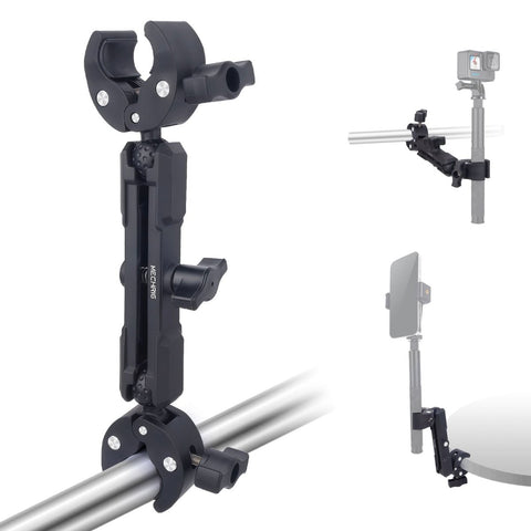 Mechrig Nylon Lightweight Ball Head Clamp with 2 Heavy - Duty Clamps - CAME - TV