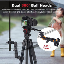 Mechrig Nylon Lightweight Ball Head Clamp with 2 Heavy - Duty Clamps - CAME - TV