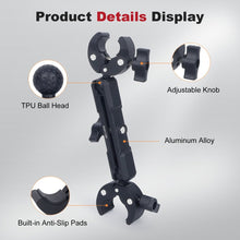 Mechrig Nylon Lightweight Ball Head Clamp with 2 Heavy - Duty Clamps - CAME - TV