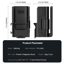 Mechrig Pocket 3 Magnetic Mount Lightweight Portable Stand with Cold Shoe - CAME - TV