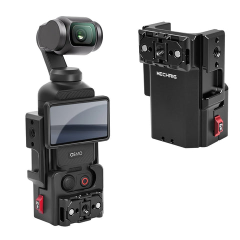 Mechrig Pocket 3 Metal Cage Quick - Release Multi - Mount Upgrade for DJI Osmo Pocket 3 - CAME - TV