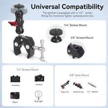 Mechrig Powerful Crab Clamp Kit with 360° Dual Ballhead - CAME - TV