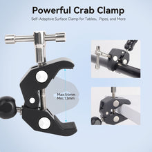 Mechrig Powerful Crab Clamp Kit with 360° Dual Ballhead - CAME - TV
