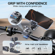 Mechrig Premium CNC Aluminum 360° Adjustable Quick Release Bicycle Phone Holder - CAME - TV