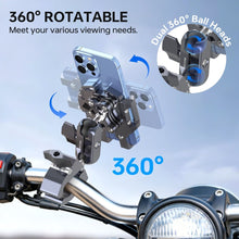 Mechrig Premium CNC Aluminum 360° Adjustable Quick Release Bicycle Phone Holder - CAME - TV