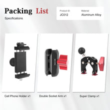 Mechrig Quick - Release 360° Ball Head Phone Mount with Super Clamp - CAME - TV