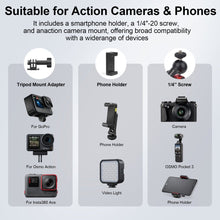 Mechrig Quick - Release Phone & Action Cam Mount: 360° Dual - Ball Head, 11lb Stable - CAME - TV