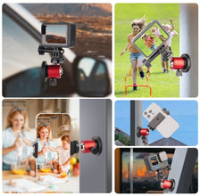 Mechrig Strong Magnetic Camera Mount with 360° Rotation Ball Head for GoPro,DJI OSMO Action,Action Camera and Smartphones - CAME - TV