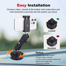 Mechrig Suction Cup Mount for GoPro – Nylon Build with 150mm Ball Head - CAME - TV