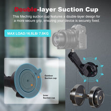 Mechrig Suction Cup Mount for GoPro – Nylon Build with 150mm Ball Head - CAME - TV