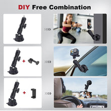 Mechrig Suction Cup Mount for GoPro – Nylon Build with 150mm Ball Head - CAME - TV