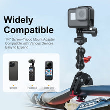 Mechrig Super Clamp Kit with Dual 360°Ball Heads for Action Cameras & Phones - CAME - TV