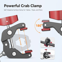 Mechrig Super Clamp Magic Arm with Aluminum Alloy 360° Dual Ballhead Magic Arm Kit - CAME - TV