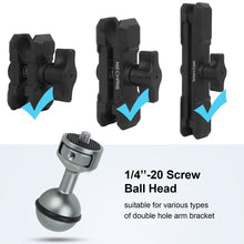 Mechrig Titanium Ball Mount with 1/4