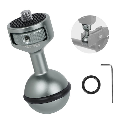 Mechrig Titanium Ball Mount with 1/4