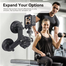Mechrig Triple Suction Cup Car Mount Kit with Quick Release Plate Compatible with Action Camera - CAME - TV