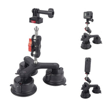 Mechrig Triple Suction Cup Car Mount Kit with Quick Release Plate Compatible with Action Camera - CAME - TV