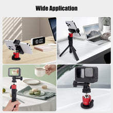 Mechrig Tripod Ball Head Base with 1/4 Screw 360° Rotation Aluminum Alloy with Positioning Hole - CAME - TV