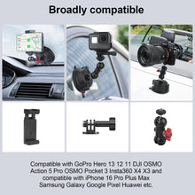 Mechrig Ultra - Strong 360° Suction Mount for Action Cams & Phones - CAME - TV