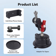 Mechrig Ultra - Strong 360° Suction with 1/4''Screw and Phone Clamp - CAME - TV